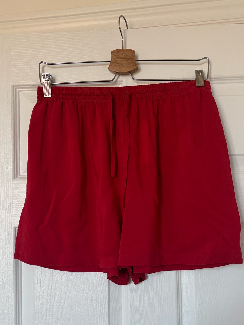 Calzedonia red swimsuit cover-up shorts - size M